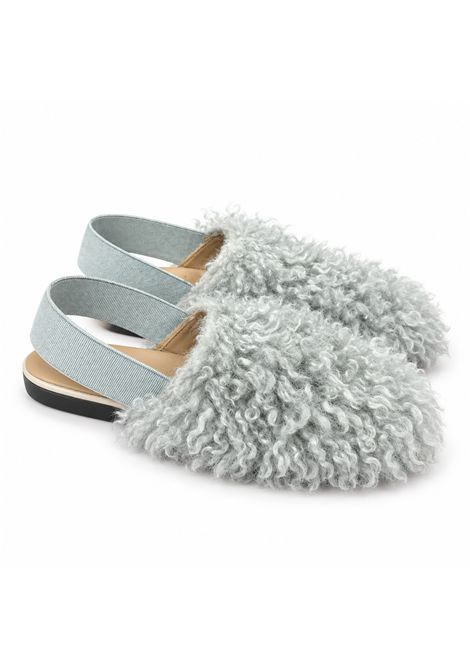 Sabot in ecopelliccia ELI 1957 | 40040PIEL FUR MARABA GRIS